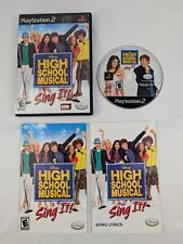 Tested Disney High School Musical: Sing It Sony PlayStation 2, 2007 PS2 Complete
