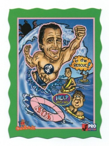 Footy Oddbodz Red Glow 1996 - Carlton - Stephen Silvagni - Imagen 1 de 2