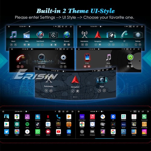 10.25" 8-Core Android 13 GPS Autoradio for Audi A4/A5/B8/S4/S5 CarPlay DAB+ 64GO - Foto 17 di 20