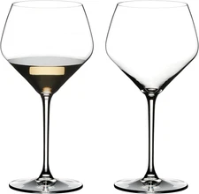 Extreme Oak Chardonnay Glasses,Set of 2,Clear 23.63 fluid ounces Dishwasher safe
