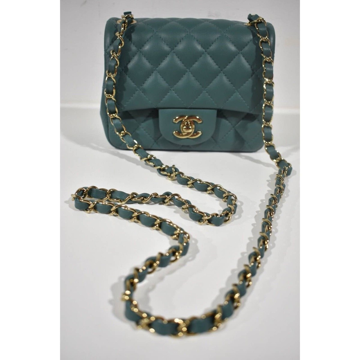 【限定品☆】CHANEL モナコ スクエア ミニフラップ バッグ 限定品☆】CHANEL モナコ スクエア ミニフラップ バッグ (CHANEL