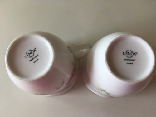 Lenox Swallowtail Set of 2 Coffee Mugs Cups - Picture 4 of 6