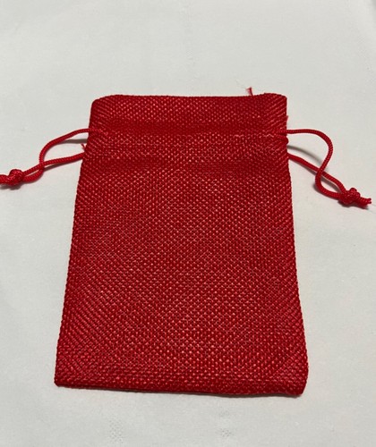 10 pezzi Sacchetti di iuta cotone 7x9 cm per gioielli bomboniere porta confetti - Imagen 9 de 12
