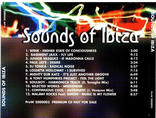 Sounds Of Ibiza - Various - 12 Great 90s Anthems / CD NM - Picture 2 of 2
