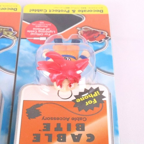 "Jump Shop Limited" Dragon Ball Super CABLE BITE Golden Frieza & SSG Goku Japan - Bild 3 von 10