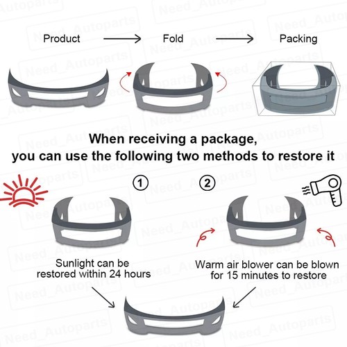 For 2008-2014 Dodge Challenger Hellcat Style SRT Front Bumper Cover Assembly USA - Picture 3 of 14