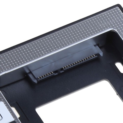 2nd 2.5 HDD SSD Hard Drive Disk DVD ROM Optical SuperDrive Caddy Tray - Afbeelding 4 van 8