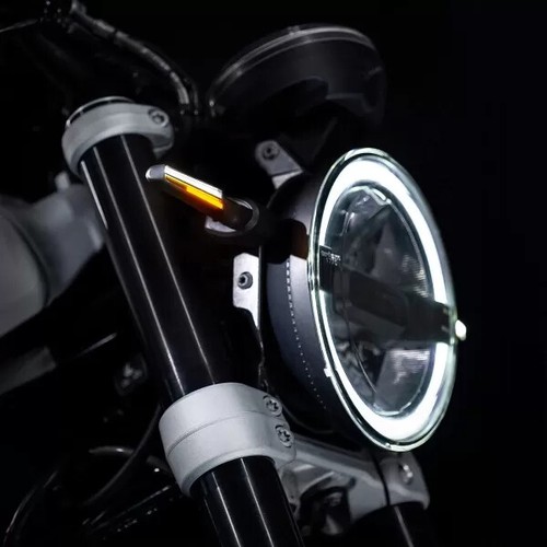 Leva freno pieghevole Paraxite Street nera/blu Yamaha MT07 2021-2024 - Picture 3 of 5