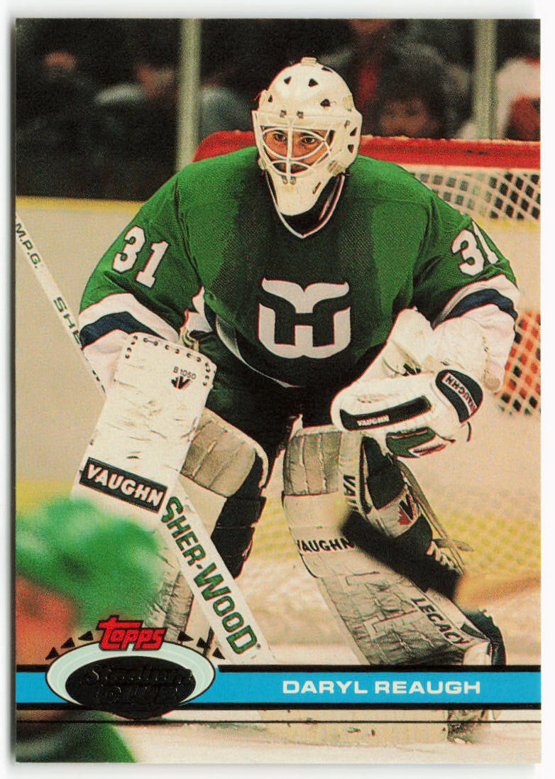 1991 Daryl Reaugh Topps Stadium Club - Hartford Whalers
