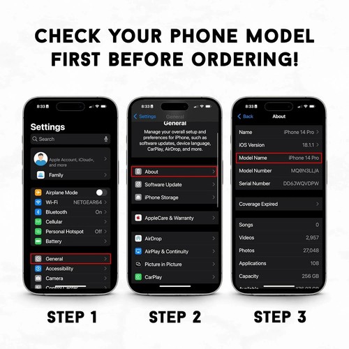 RadEnergy EMF Protection,Anti-Radiation Silicone Shungite Case for iPhone 15 Pro - Picture 3 of 10