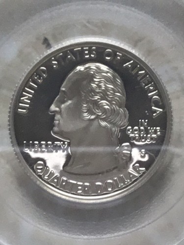1999 S SILVER QUARTER 25C DELAWARE PCGS PR68DCAM Coin - Picture 4 of 4