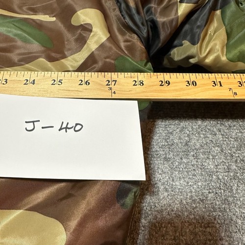 NEU C-4 Jacke Herren Large Grün Camouflage Orange Bomber Wende Rippbündchen Code - Bild 5 von 14