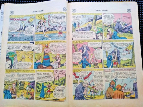 Superman's Kumpel Jimmy Olsen DC Comic Nr. 55 09/1961 Jimmy Olsens geheime Macht - Bild 6 von 7