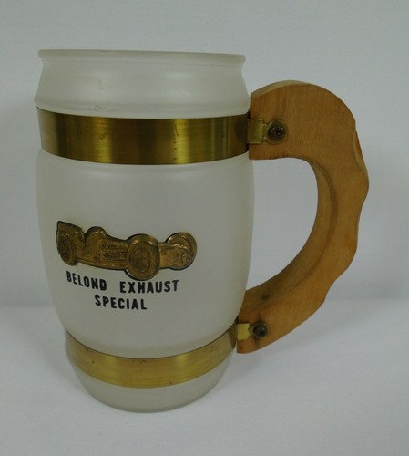 1957 Sam Hanks 135.601 mph Belong Exhaust Special Mug Indy 500 Winner - Picture 3 of 6