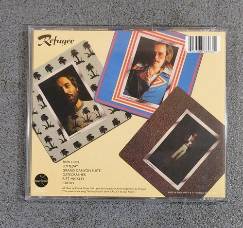 Refugee - Refugee - CD Patrick Moraz Brian Davison Prog Rock (CS10) - Picture 2 of 3