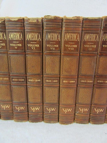 Veterans of Foreign Wars AMERICA Great Crises In Our History 12 Volume Set 1925 - Picture 3 of 11