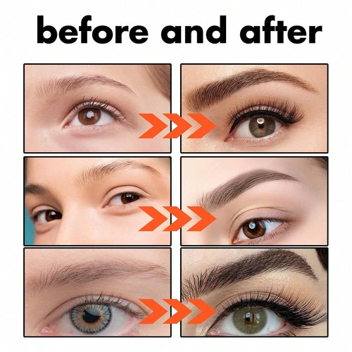 Waterproof Microblading Eyebrow Pen - 4 Fork Tip, All-Day Lasting, Natural Look - Picture 62 of 68