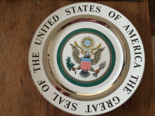 great seal of the united states of america decorative plate