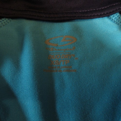 Champion C9 Athletic Jacket Womens XS Regular Blue 1/4 Zip Poly Long Sleeve - Picture 9 of 12