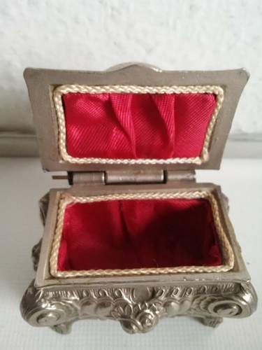 Schmuckschatulle Metall mit Kölner Dom und rotem Futter - Bild 2 von 4