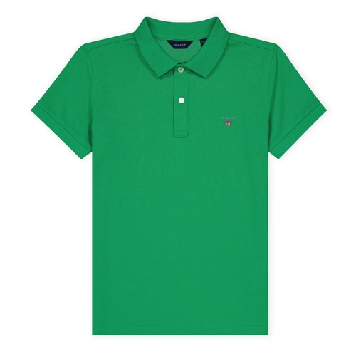 Kids Boys Gant Pique Polo Junior Shirt Classic Fit New - Picture 3 of 17