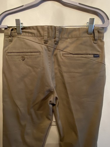 Volcom Frickin Modern Stretch Pant Teen/Boys 29/18 Khaki Chino ‘See Description’ - Picture 7 of 16