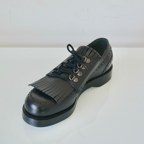 NIB GUCCI GOODYEAR LACE UP LEATHER OXFORDS SHOES US 7.5 EU 41 GUCCI 7 ITALY - Picture 8 of 13