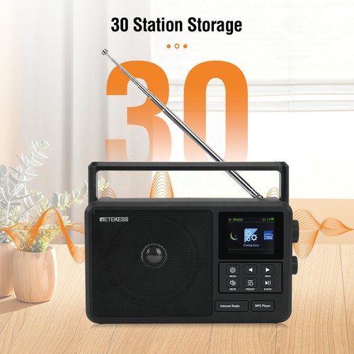 TR640 Portable radio Internet Radio WiFi Bluetooth Connection Sleep Timer/Alarm - Picture 11 of 15