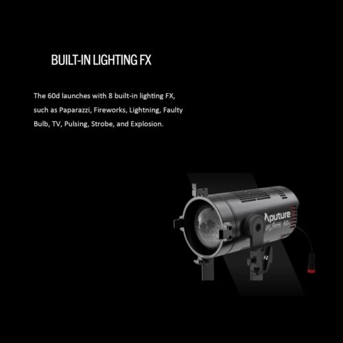 Aputure LS 60d LED Video Light 60W 5600k Daylight +Lantern 90cm +C Stand Wheels - Picture 8 of 12