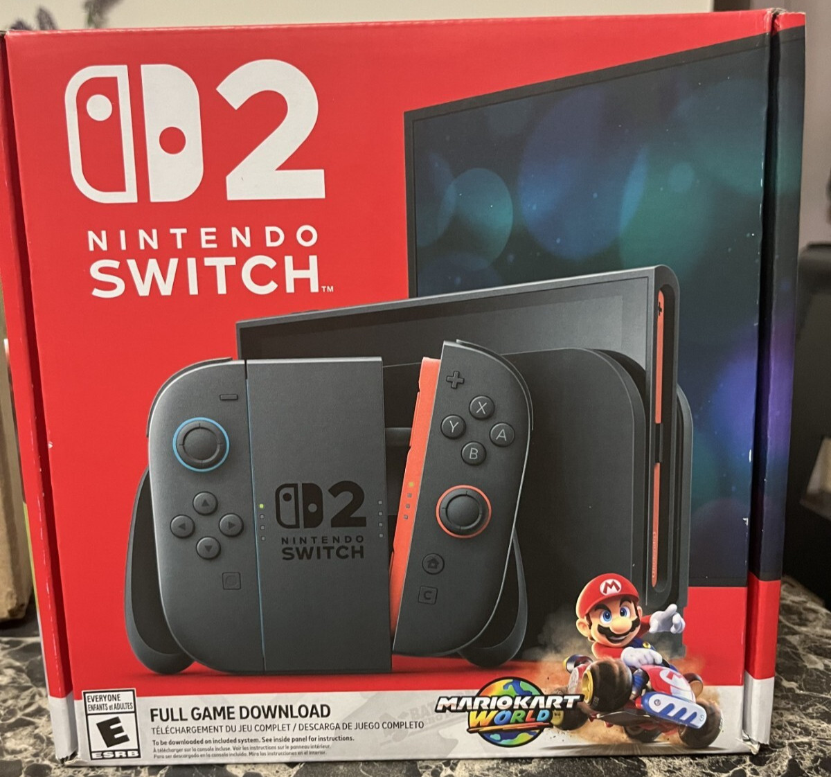 Ninetendo SWITCH 2 Console Mario Cart BUNDLE - SEALED