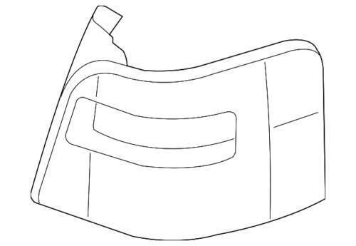 Genuine Ford Tail Lamp Assembly 6F9Z-13404-AA - Picture 1 of 2