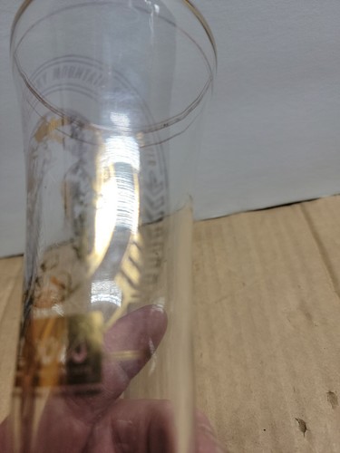Vaso de cerveza COORS recortado en oro 7 1⁄4"" alto vidrio Coors-Pilsner vintage / 623-cb1 - Imagen 5 de 11