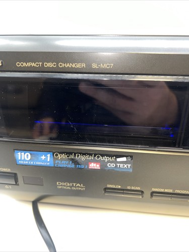 Technics SL-MC7 MASH Compact Disc 110+1 CD Changer Player AS-IS - Picture 10 of 12