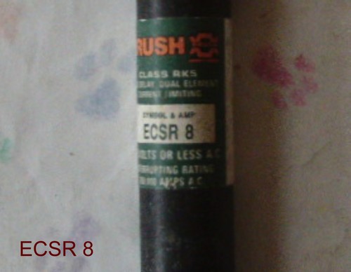 ECSR8 FUSIBILE ECSR 8 FUSIBILE A SPAZZOLA 600 VOLT 8 AMP - Foto 2 di 3