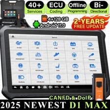 2025 OTOFIX D1 MAX Bidirectional OBD2 Scanner Coding Full System Diagnostic Tool