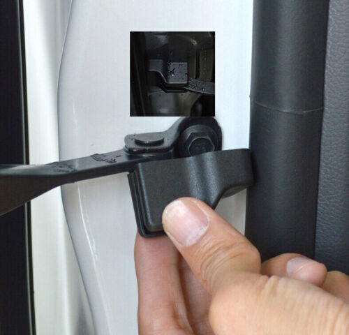 2014-2019 For Toyota Highlander Door Limiting Stopper Buckle Black Cover Trim - Picture 8 of 11