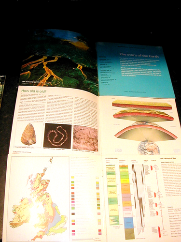 Geological Museum FIVE Books MAP Volcanoes EARTHQUAKES Story AGE OF EARTH illus - Picture 3 of 4