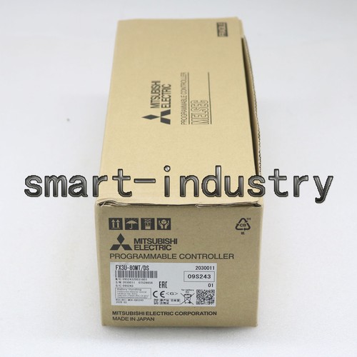 New Mitsubishi In Box FX3U-80MT/DS PLC Programmable Controller FAST SHIP - Picture 1 of 4