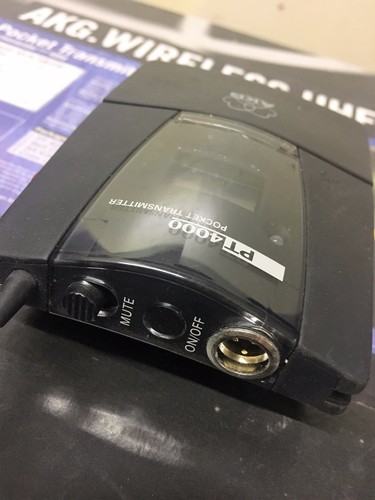 AKG PT 4000 POCKET TRANSMITTER 835-861 Mhz - Imagen 3 de 3
