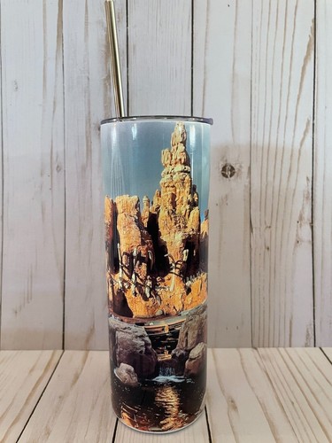 Big Thunder Railroad 20 oz Skinny Stainless Disney Tumbler Mug TinksTreasurez - Picture 3 of 10