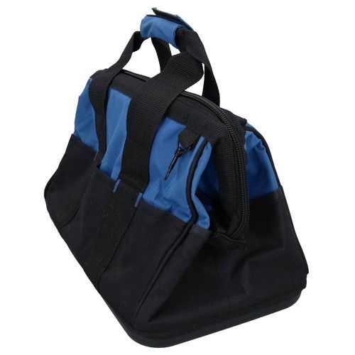 Bolsa de herramientas soporte de almacenamiento base dura de transporte con boca ancha + correas de mango de transporte - Imagen 3 de 3