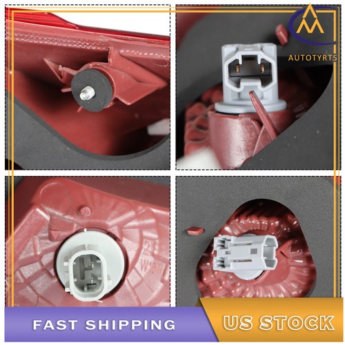 Conjunto de lámpara de luz trasera lado derecho pasajero rojo para Toyota RAV4 2013-2014-2015 - Imagen 7 de 9