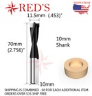 11.5mm 70mm Right Carbide Line Boring Brad Point drill bit blum hinge CNC router