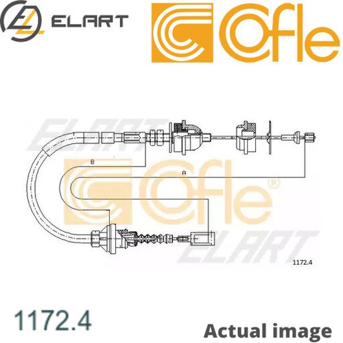 CLUTCH CABLE RELEASE LINE FOR PEUGEOT,FIAT,CITROEN BOXER eBay
