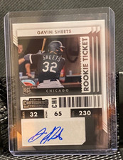 Gavin Sheets 2022 Chronicles Contenders Rookie Ticket Auto (RC) - White Sox
