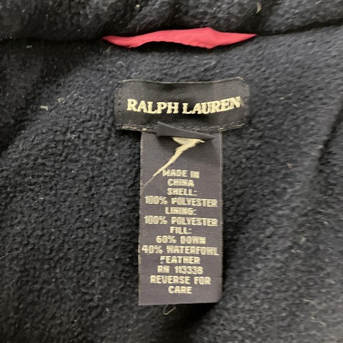 Abrigo Ralph Lauren Rosa Caliente Plumón Relleno Acolchado Chaqueta Niñas L Manga Larga - Imagen 3 de 12