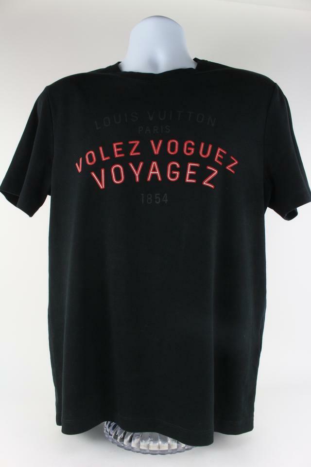 LOUIS VUITTON- VOLEZ VOGUEZ VOYAGEZ Tシャツ-