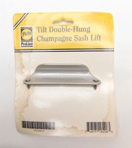Pella Tilt Double-Hung Window Sash Lift Champagne