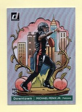 2024 Panini Donruss DOWNTOWN Michael Penix Jr. SSP RC CASE HIT - FALCONS