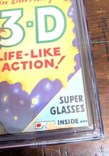 Three Dimension Adventures 3-D Superman 1953 Origin cgc 4.0 - Imagen 7 de 9